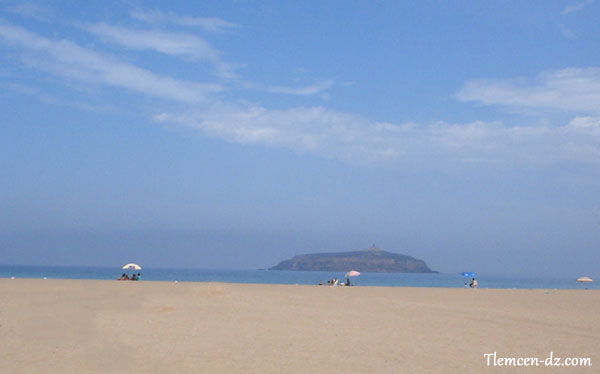 La plage de Rachgoun